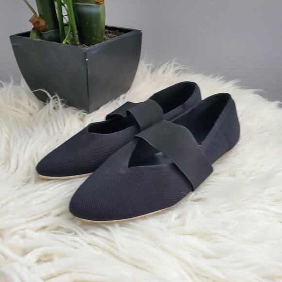 Kelly & Katie Black Slip On Ballet Flats 7.5 - Picture 2 of 8